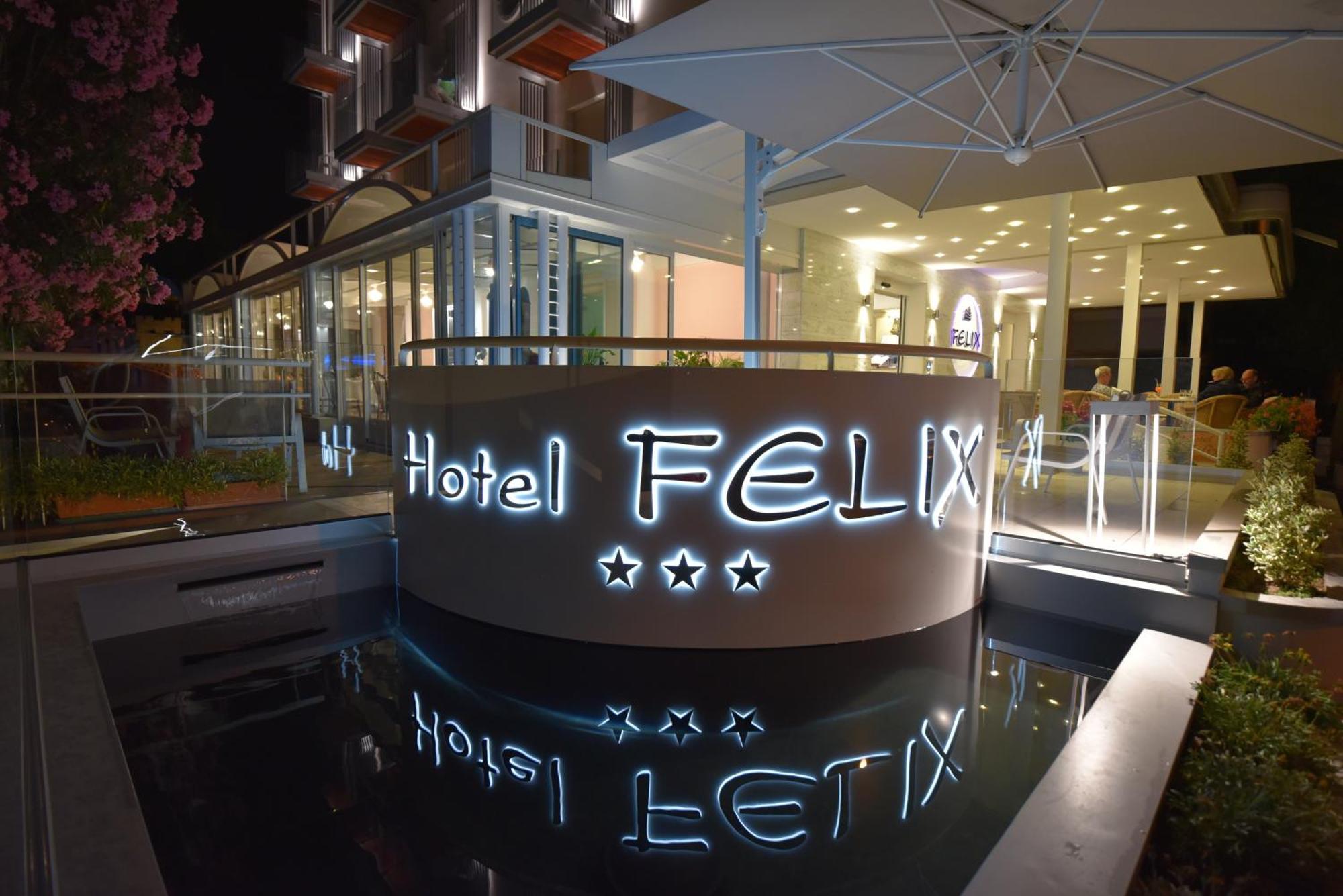 Hotel Felix Rimini Kültér fotó