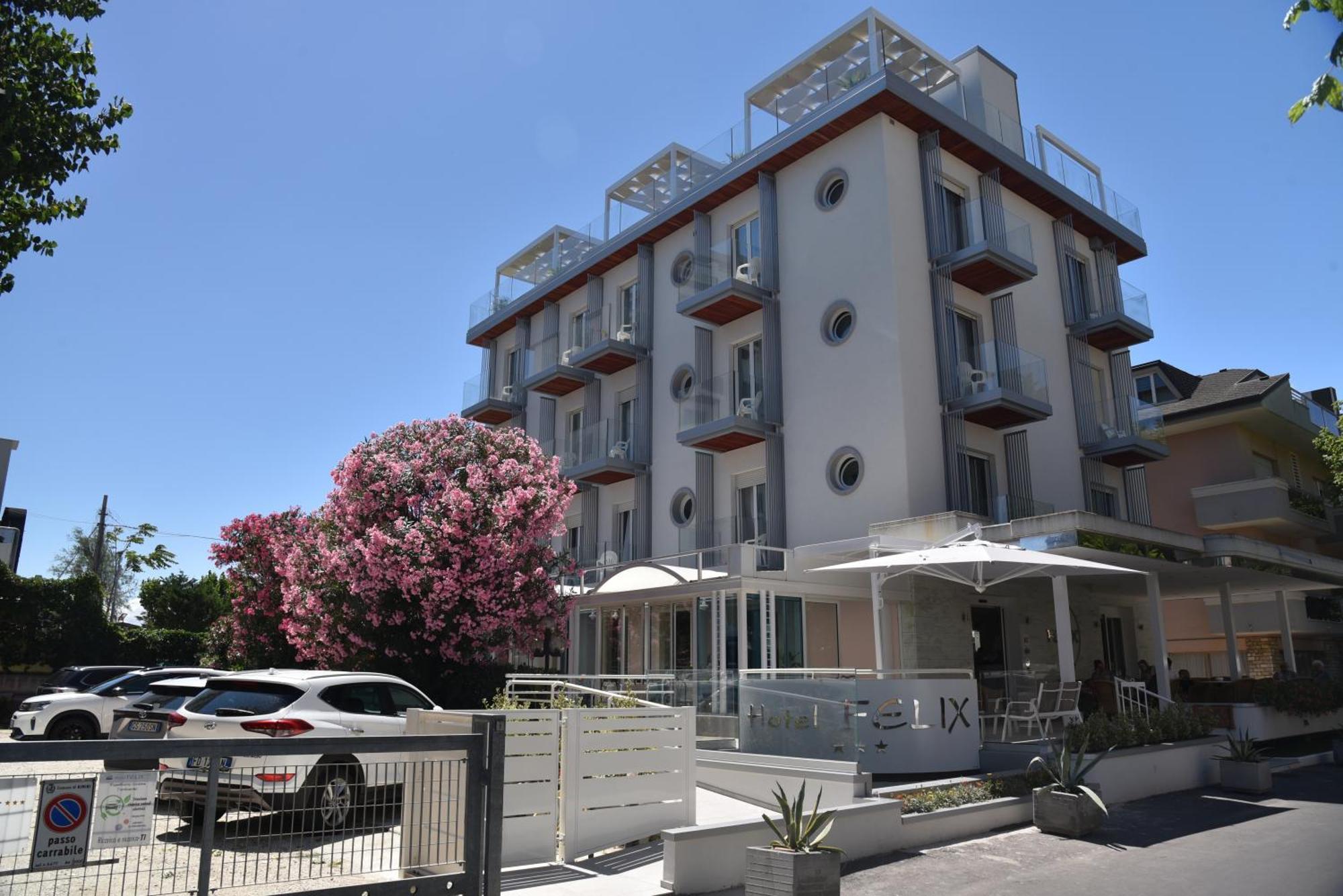 Hotel Felix Rimini Kültér fotó