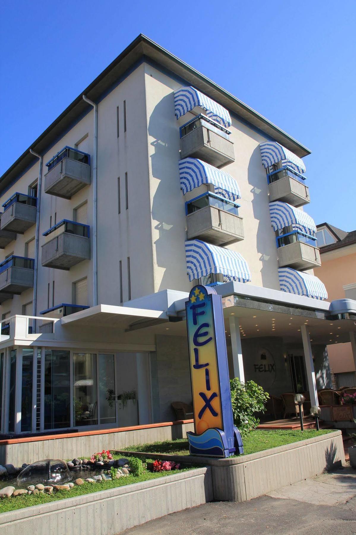 Hotel Felix Rimini Kültér fotó
